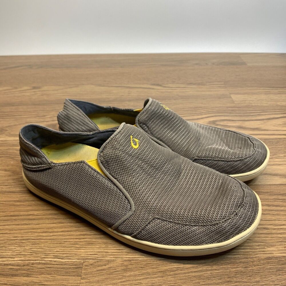 Olukai Nohea Mesh‎ Slip On Shoes Men Size 10.5 Loafers Causal Comfort Sneakers